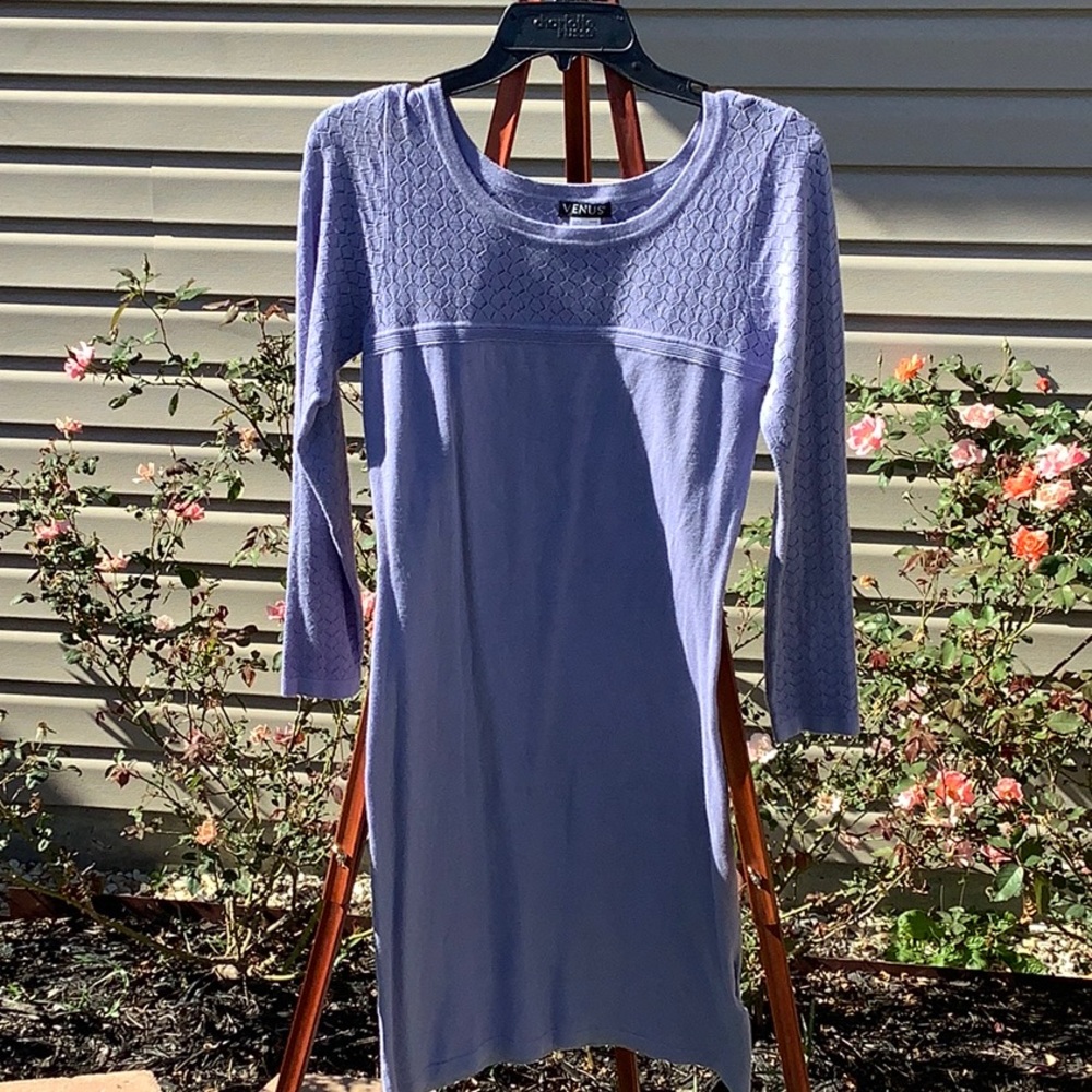 Lavender & Lilac Sweater Dress
